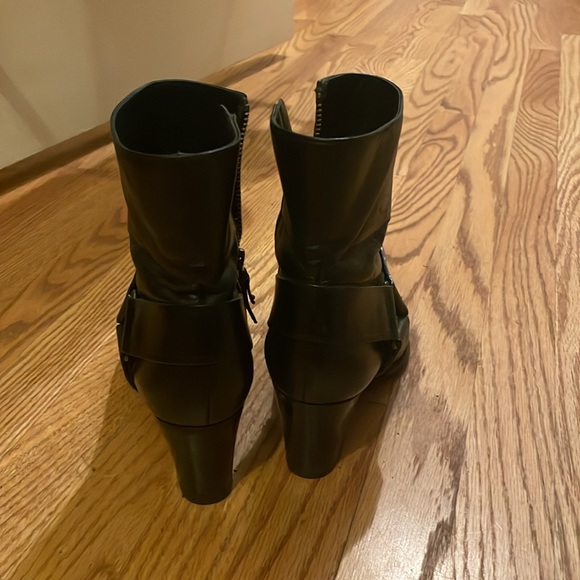 Cole Haan Short black zip up boots. - Picture 4 of 6